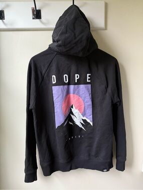 DOPE SNOW Common Hoodie Streetwear Heavyweight Sweatshirt MMIX Comfy Gorpcore S